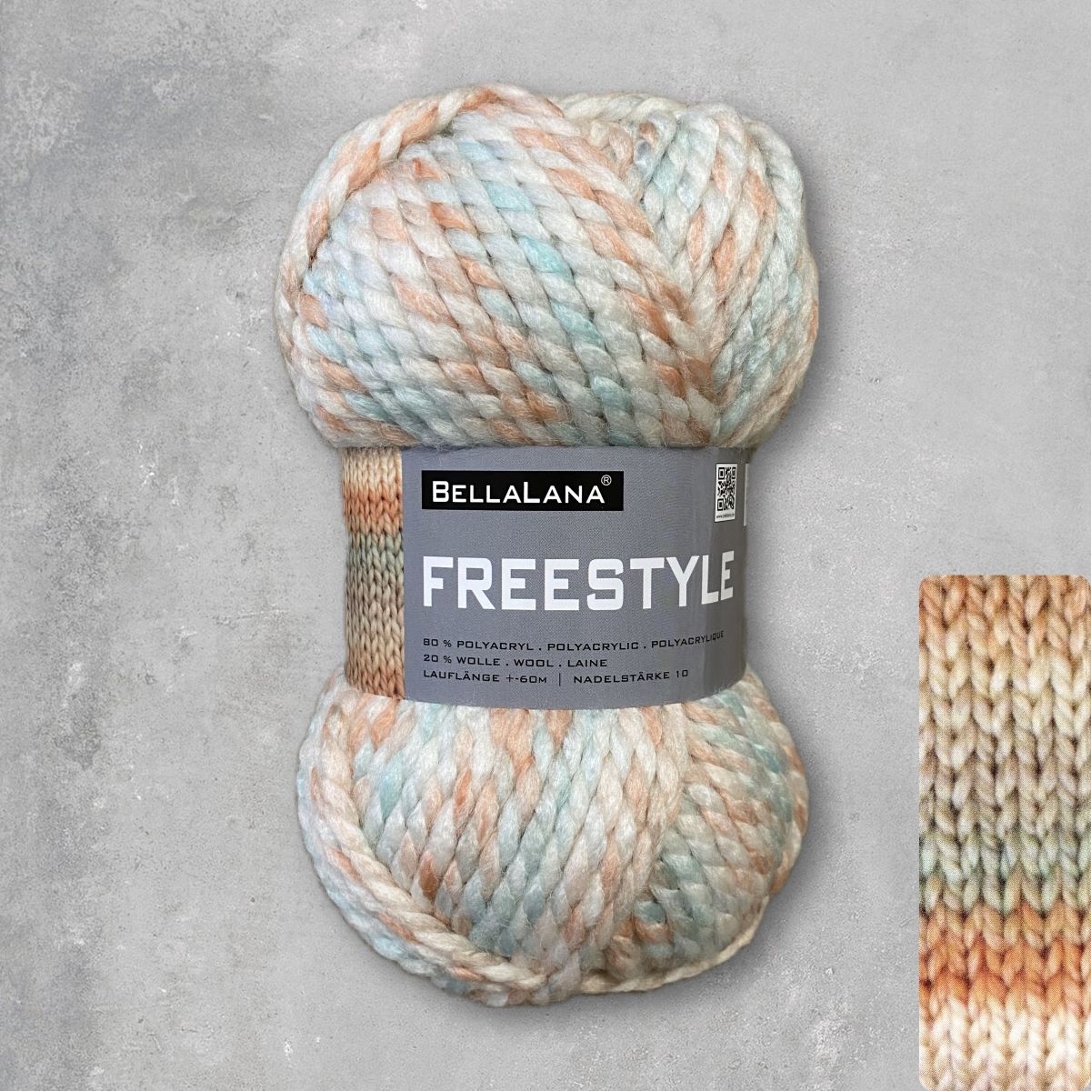 Strick-Set FREESTYLE Jacke (inkl. Strickanleitung)