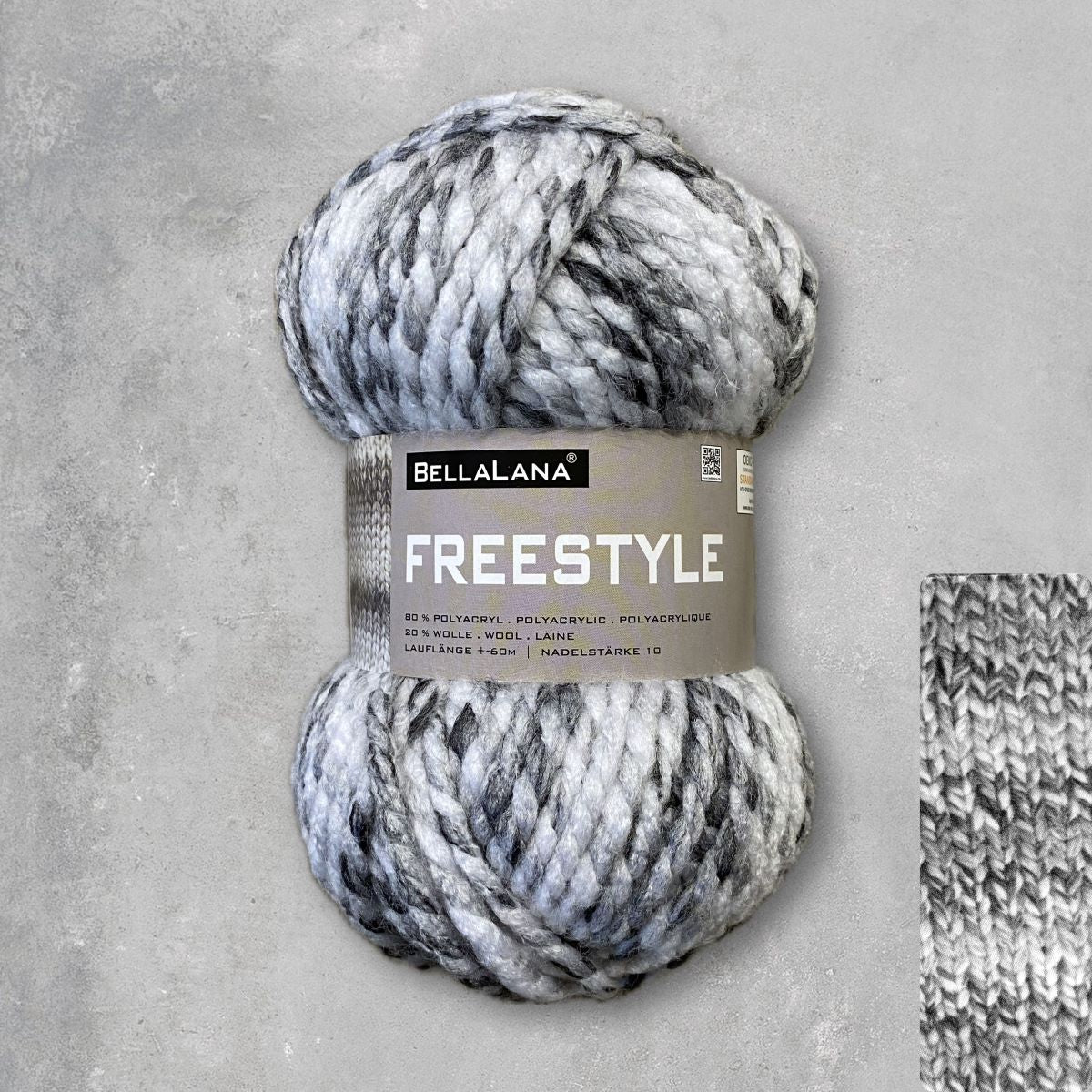 Strick-Set FREESTYLE Jacke (inkl. Strickanleitung)