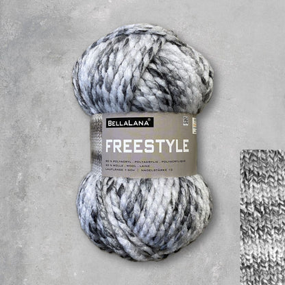 Strick-Set FREESTYLE Jacke (inkl. Strickanleitung)