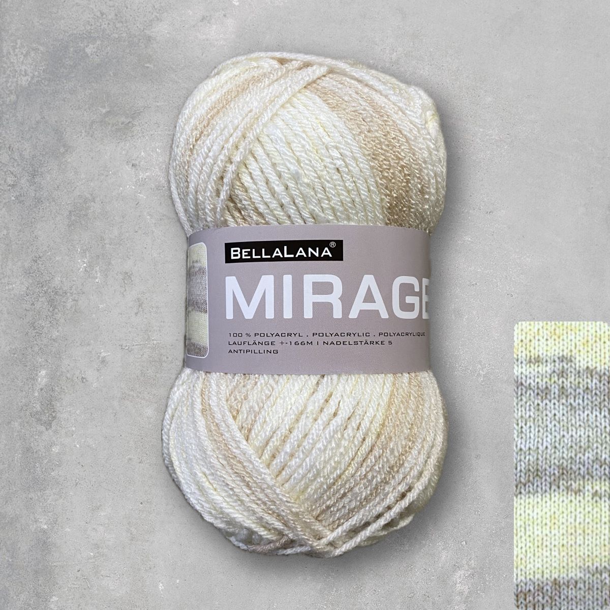 Strick-Set MIRAGE Poncho (inkl. Strickanleitung)