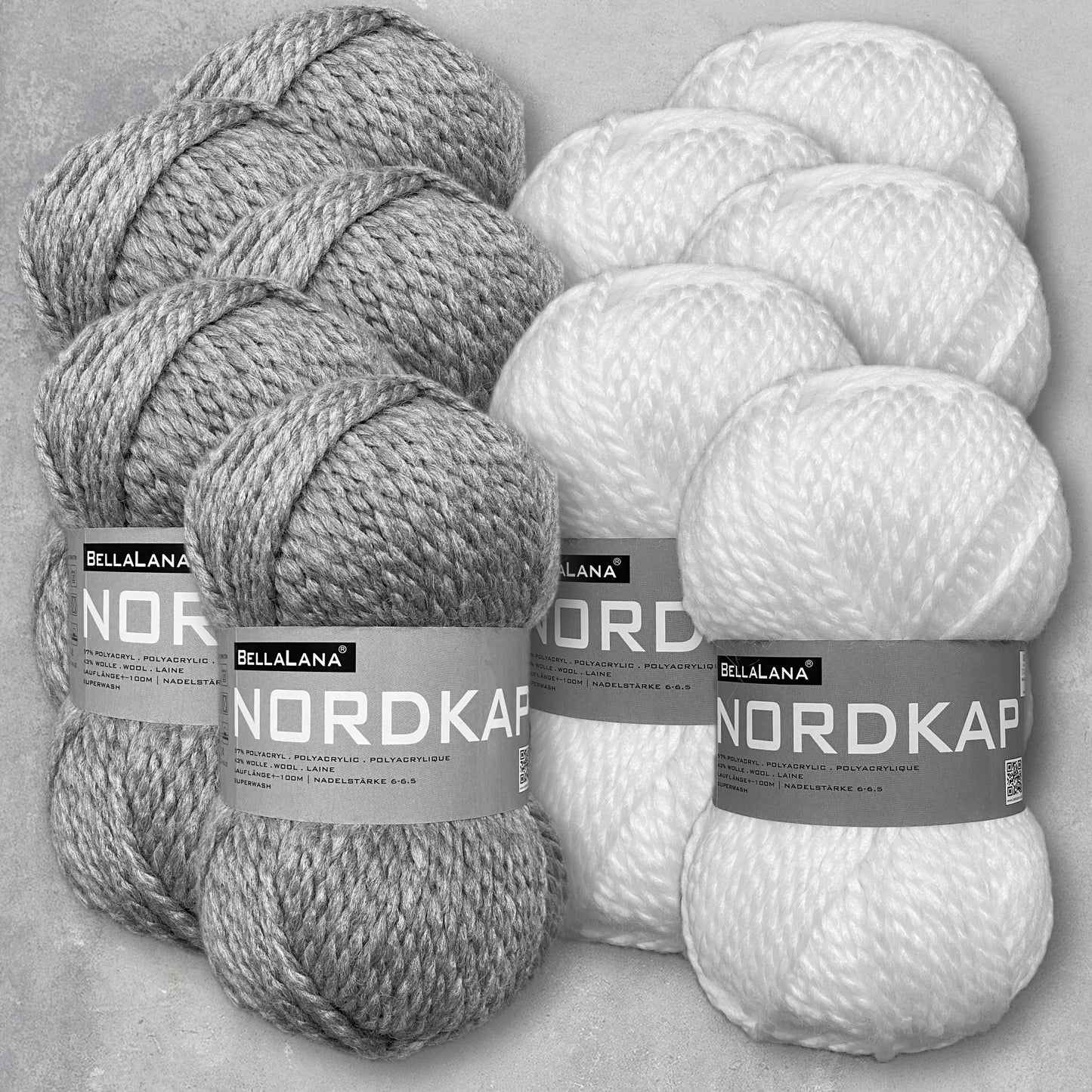 Wollpaket NORDKAP 10x 100gr. (zum Vorteilspreis)