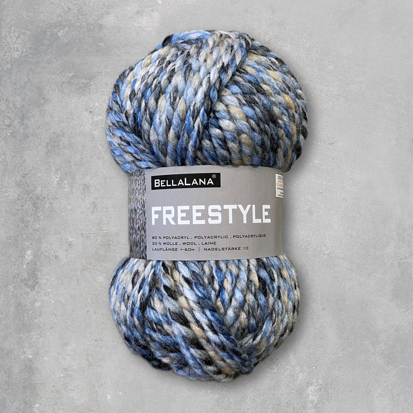 Strick-Set FREESTYLE Jacke (inkl. Strickanleitung)