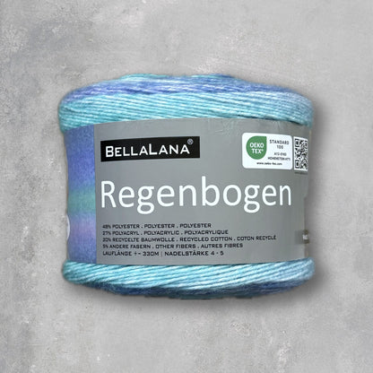 Strick-Set REGENBOGEN süßes Sommer-Shirt (inkl. Strickanleitung)