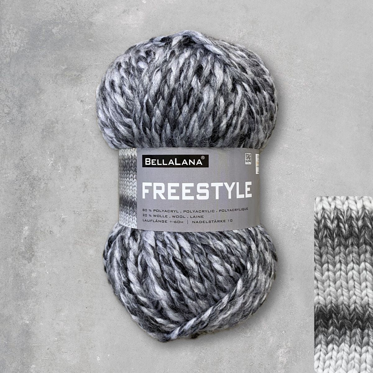 Strick-Set FREESTYLE Jacke (inkl. Strickanleitung)