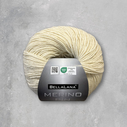 Strick-Set MERINO Pullover mit Rautenmuster (inkl. Strickanleitung)