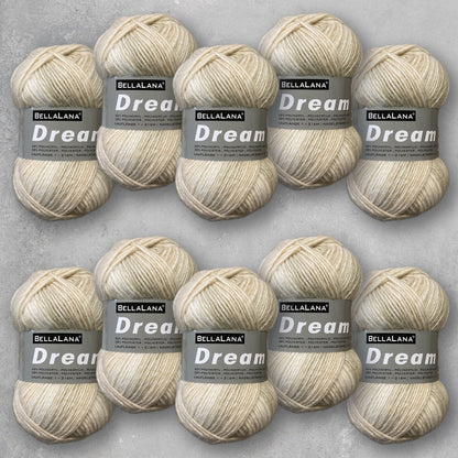 Wollpaket DREAM 10x 100gr. (zum Vorteilspreis)