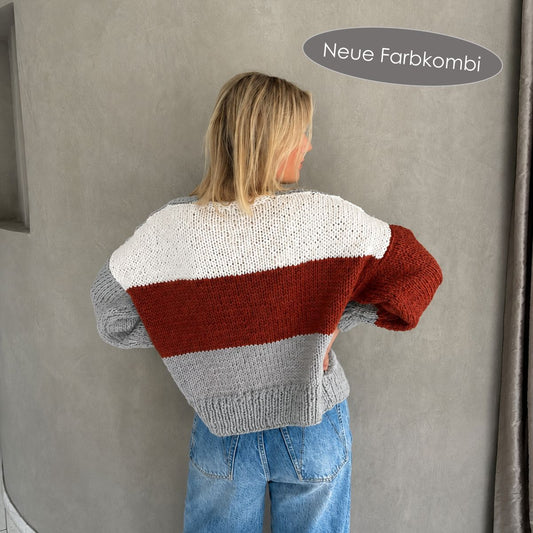 Strick-Set NORDKAP hochwertiger Cardigan (inkl. Strickanleitung)
