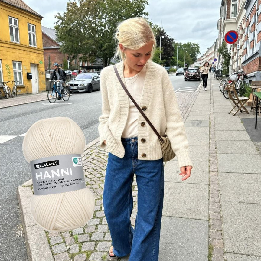 Strick-Set Eva Cardigan PetiteKnit (inkl. Knöpfe)