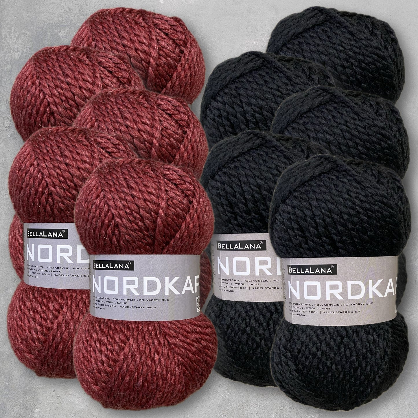 Wollpaket NORDKAP 10x 100gr. (zum Vorteilspreis)