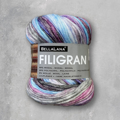 Strick-Set FILIGRAN Raglan-Pullover (inkl. Strickanleitung)