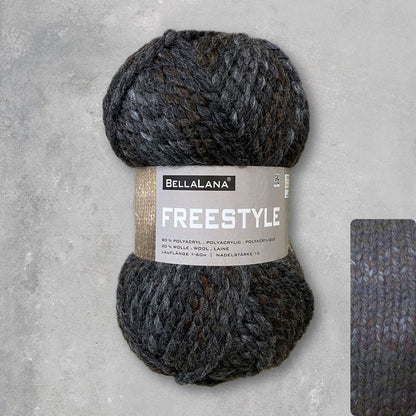 Strick-Set FREESTYLE Jacke (inkl. Strickanleitung)