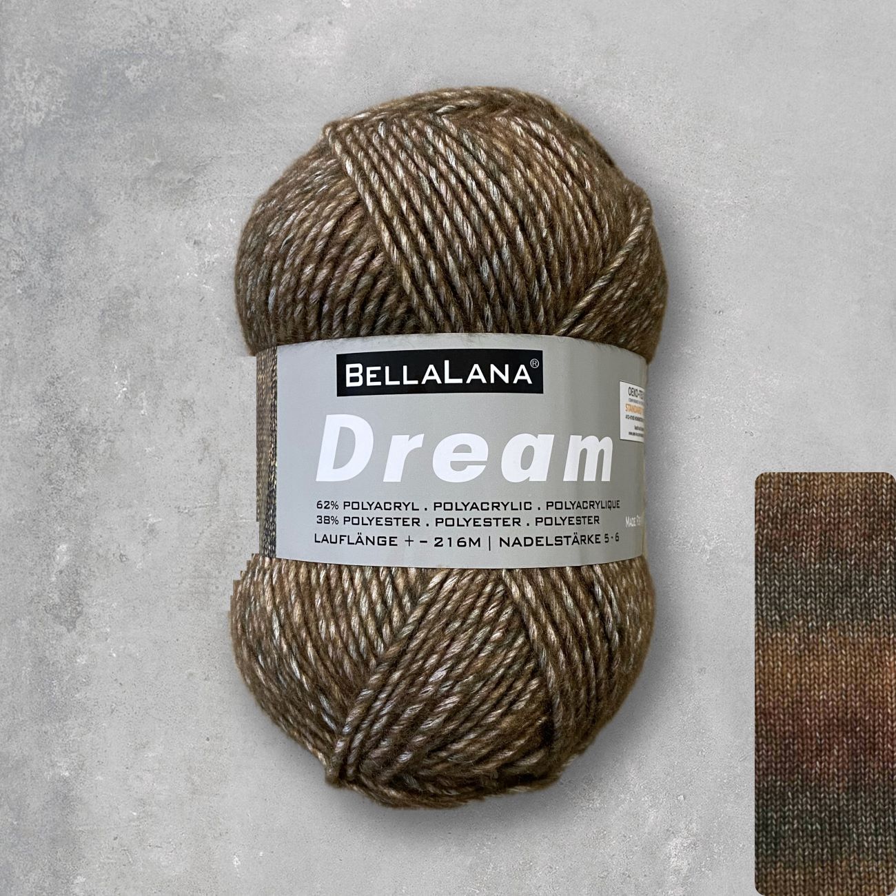 Häkel-Set DREAM Körbchen mit Knöpfen (inkl. Häkelanleitung)