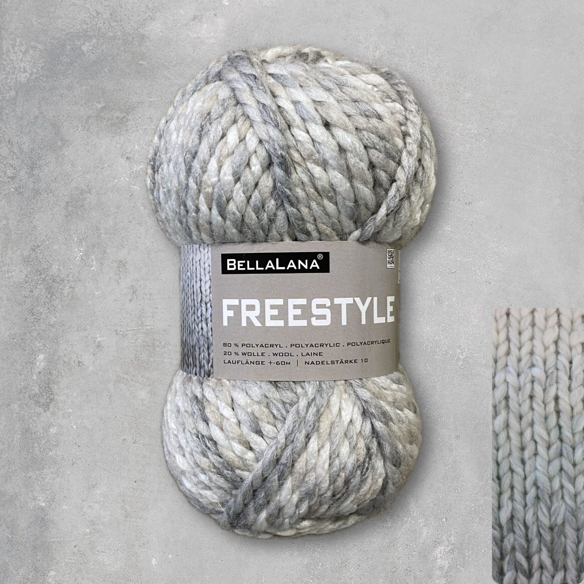 Strick-Set FREESTYLE Jacke (inkl. Strickanleitung)