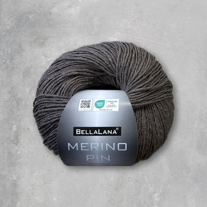 Strick-Set MERINO Pullover mit Rautenmuster (inkl. Strickanleitung)