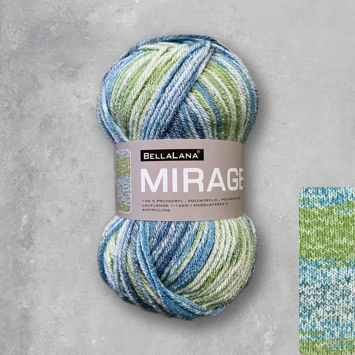 Strick-Set MIRAGE Poncho (inkl. Strickanleitung)