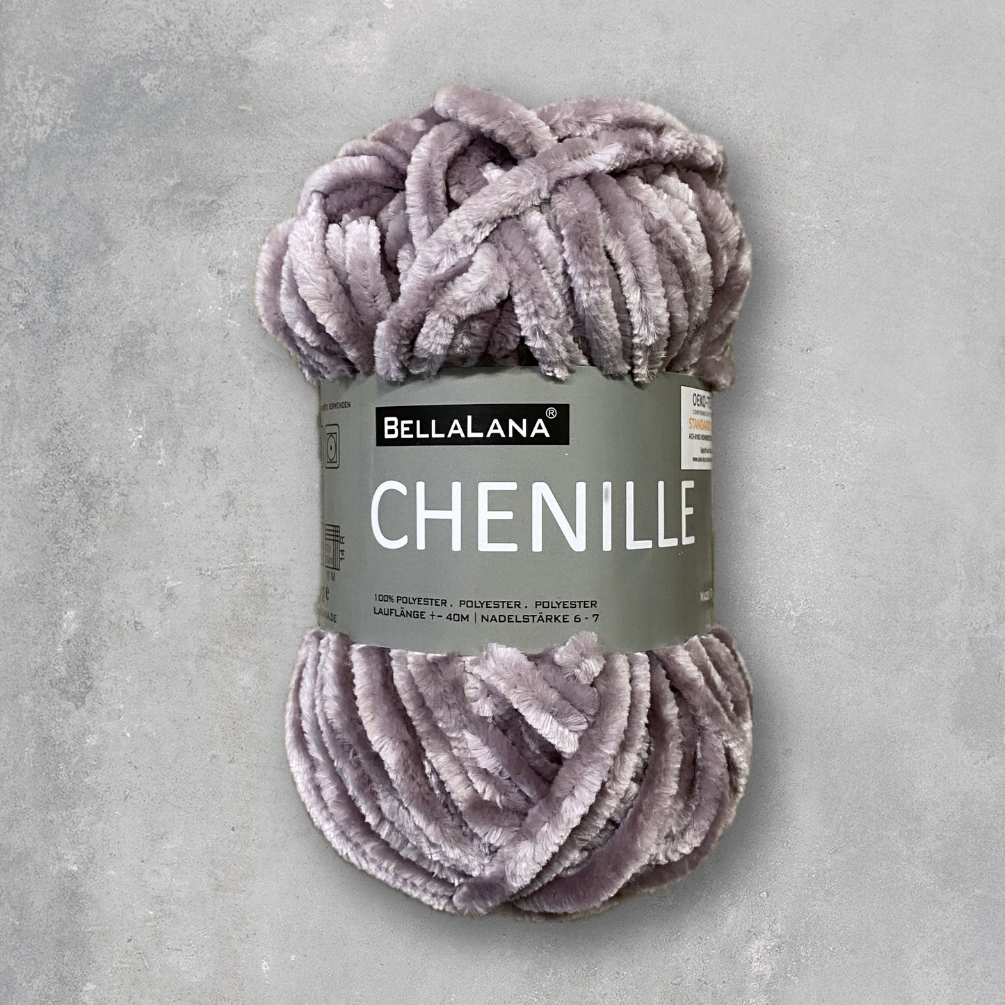 Strick-Set CHENILLE Schal + Hut (inkl. Strickanleitung)