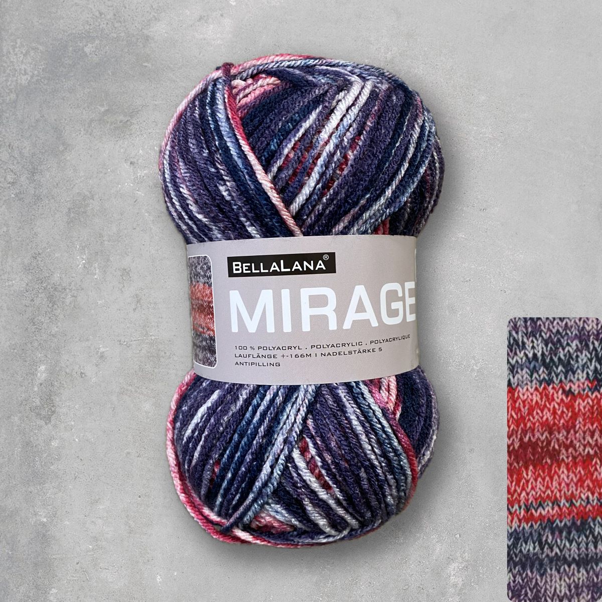 Strick-Set MIRAGE Poncho (inkl. Strickanleitung)