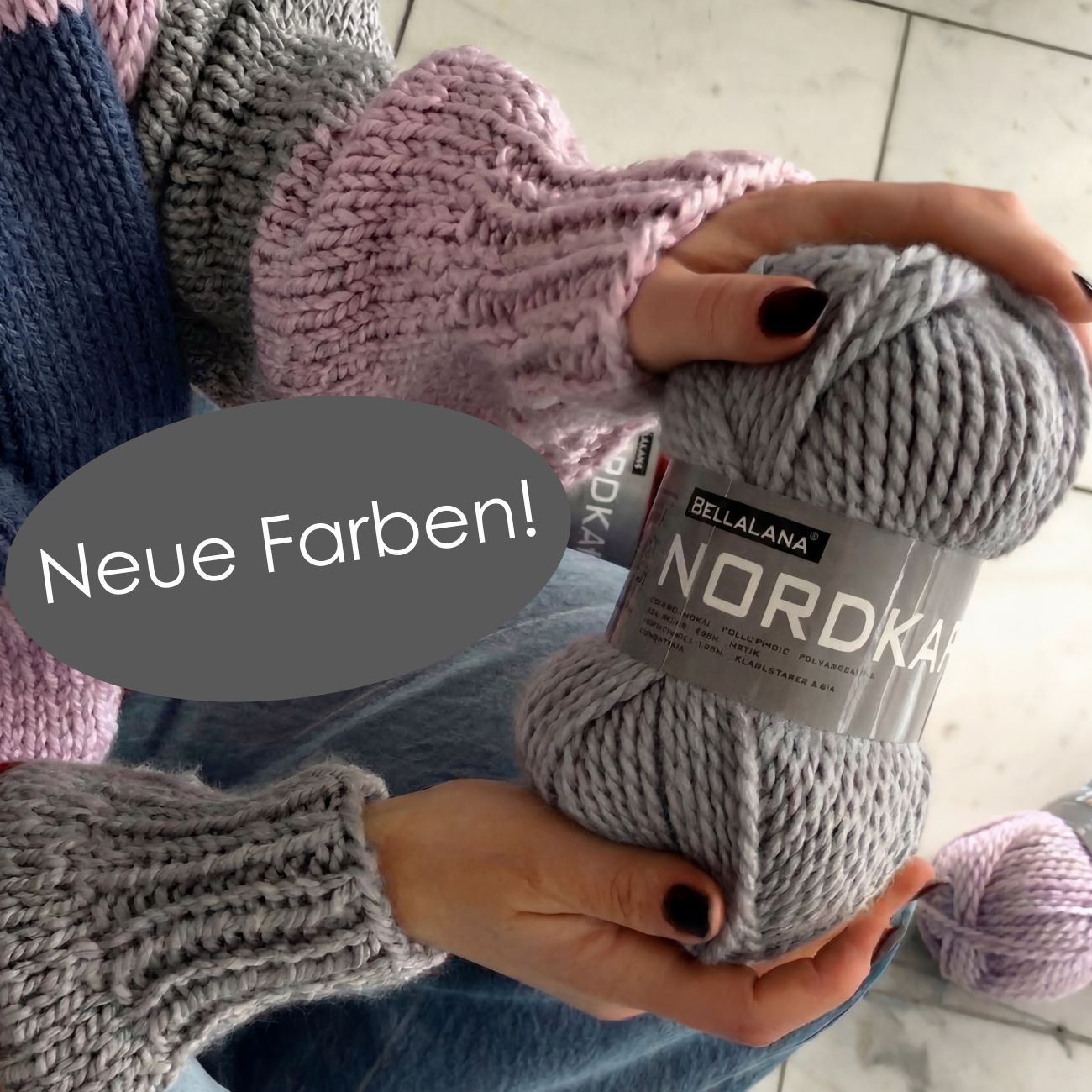 Strick-Set NORDKAP hochwertiger Cardigan (inkl. Strickanleitung)