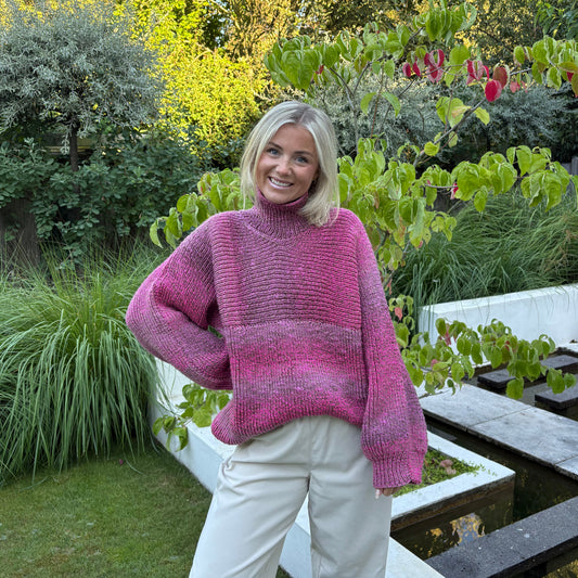 Strick-Set GLOW Pullover (inkl. Anleitung)
