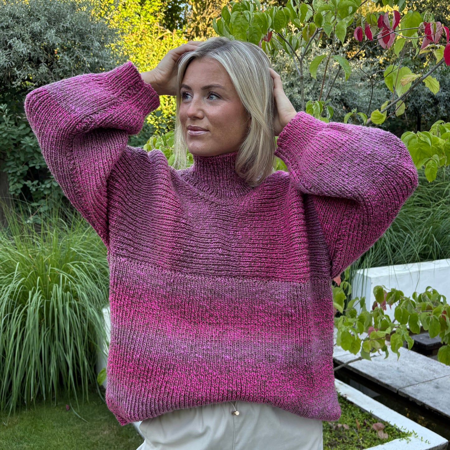 Strick-Set GLOW Pullover (inkl. Anleitung)