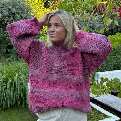 Strick-Set GLOW Pullover (inkl. Anleitung)