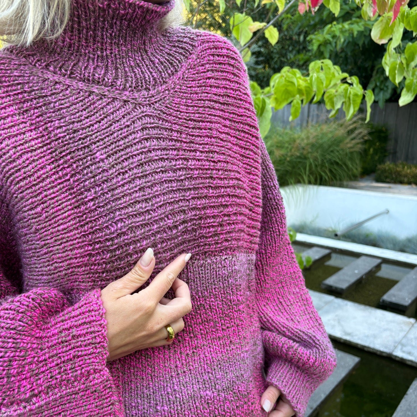 Strick-Set GLOW Pullover (inkl. Anleitung)