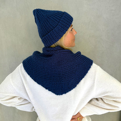 Strick-Set Anfänger MIRELLA Dreiecksschal + Mütze (inkl. Strickanleitung)