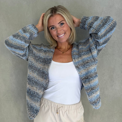 Strick-Set Anfänger FREESTYLE Cardigan (inkl. Anleitung)
