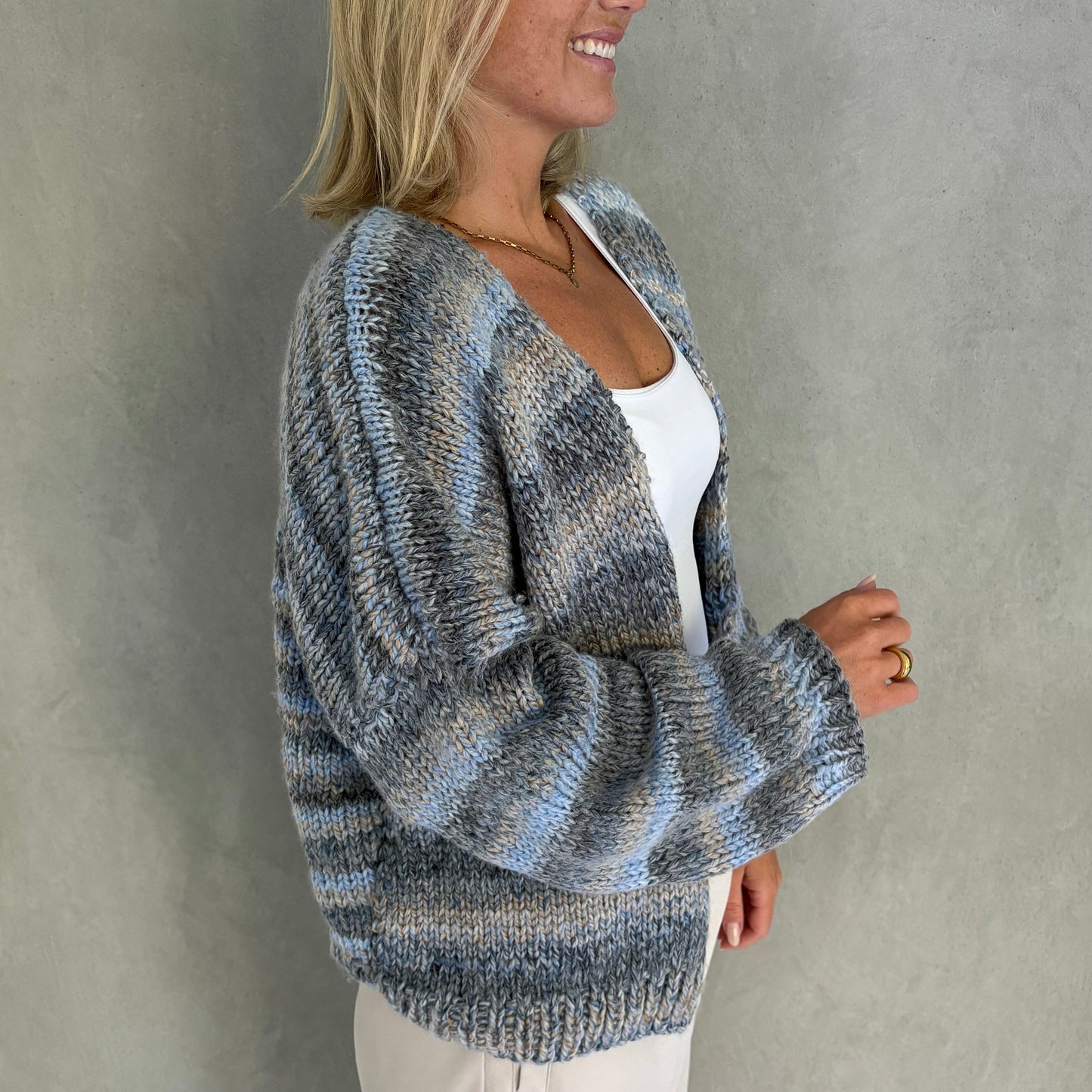 Strick-Set Anfänger FREESTYLE Cardigan (inkl. Anleitung)