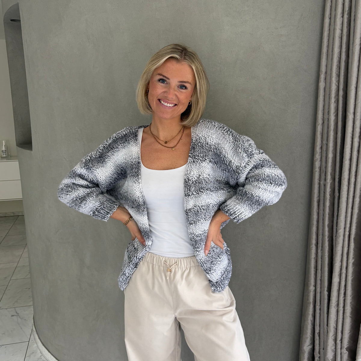 Strick-Set Anfänger FREESTYLE Cardigan (inkl. Anleitung)