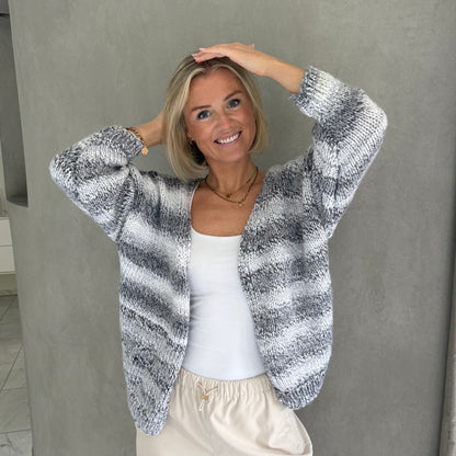 Strick-Set Anfänger FREESTYLE Cardigan (inkl. Anleitung)