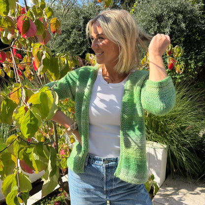 Strick-Set DREAM schöner Cardigan (inkl. Strickanleitung)