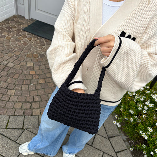 Komplett-Set Anfänger CROCHET BAG (inkl. Häkelanleitung & -nadel)