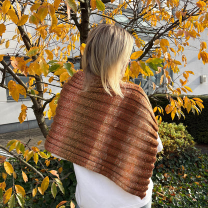 Strick-Set GLOW Poncho (inkl. Strickanleitung)