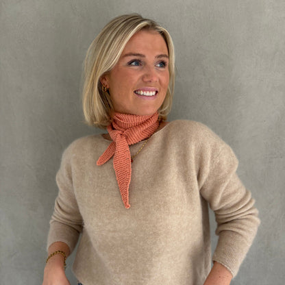 Strick-Set Anfänger MERINO Sophie Scarf / Halstuch (inkl. Strickanleitung)