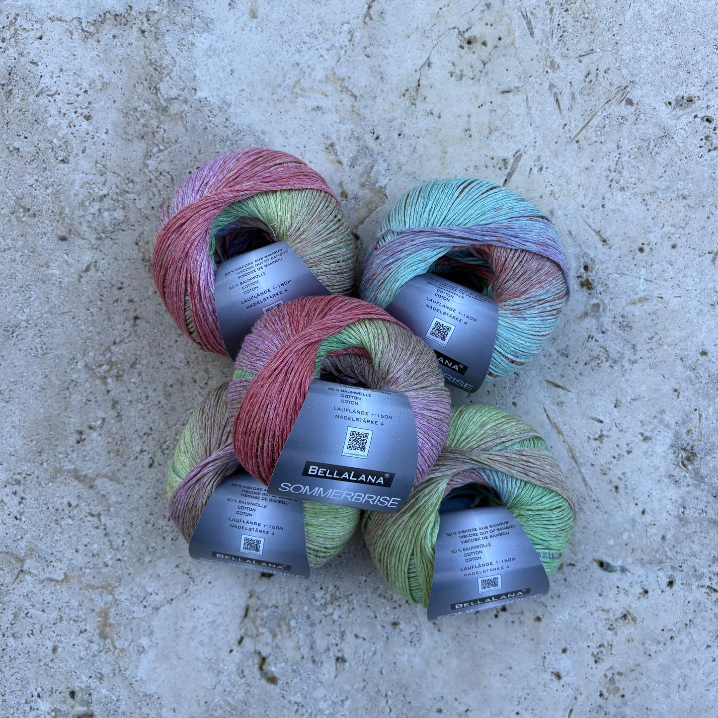 Strick-Set Sommerbrise Baumwolle T-Shirt (inkl. Strickanleitung)