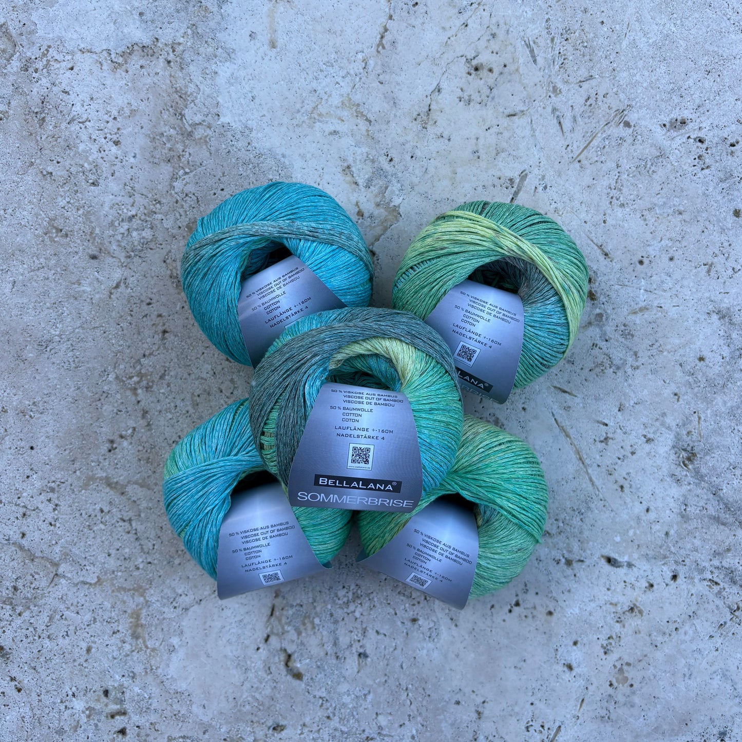 Strick-Set Sommerbrise Baumwolle T-Shirt (inkl. Strickanleitung)