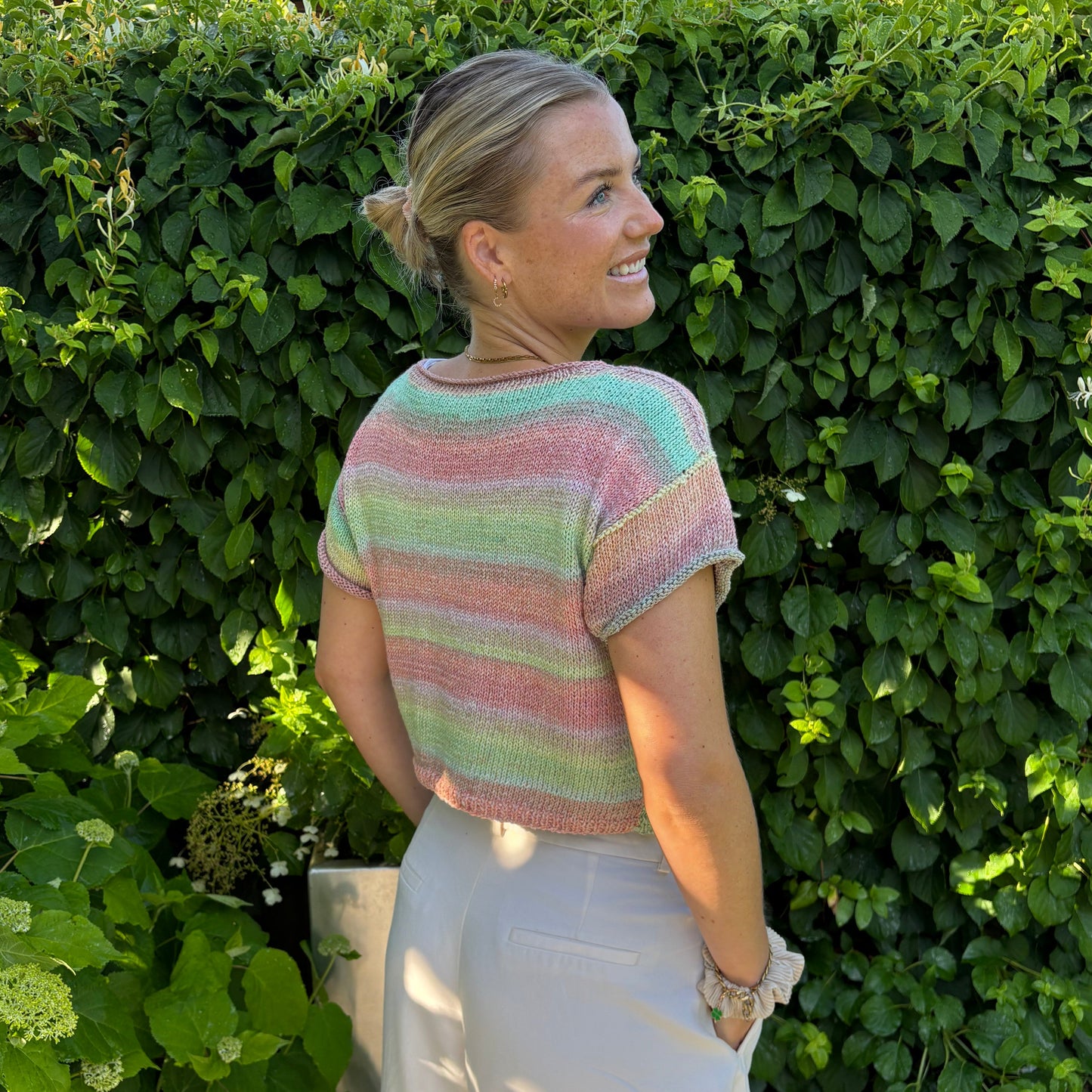 Strick-Set Sommerbrise Baumwolle T-Shirt (inkl. Strickanleitung)