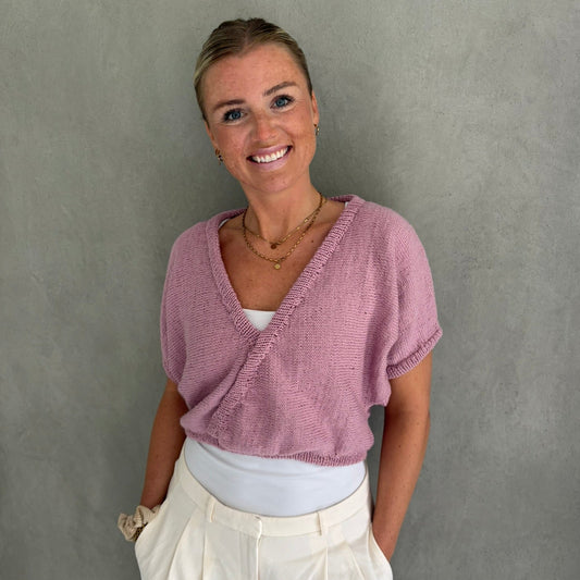 Strick-Set MERINO Sommer-Top (inkl. Strickanleitung)