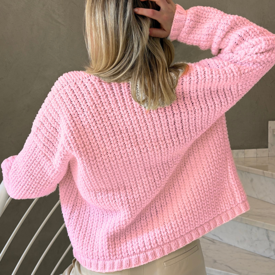 Strick-/Häkel-Set SOFT schöner Sommer-Cardigan (inkl. Anleitung)