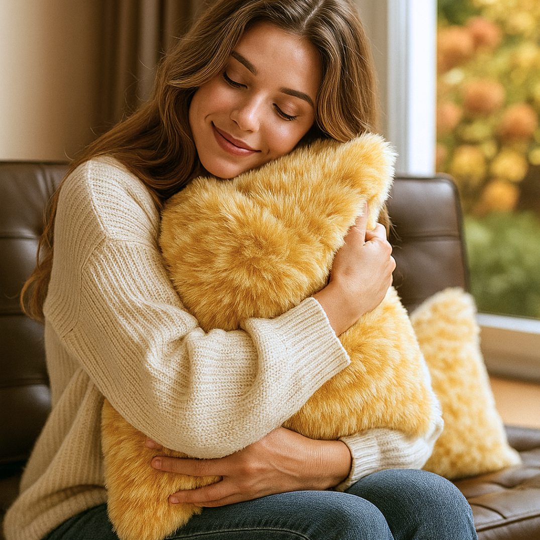 Strick-Set COSY Kissen (inkl. Strickanleitung)