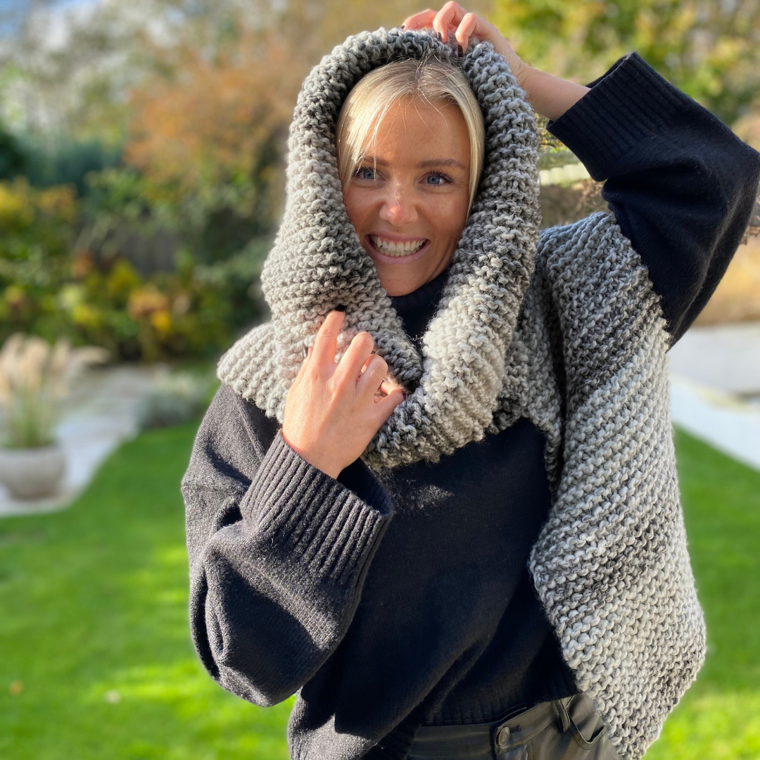 Strick-Set Anfänger FREESTYLE Kuschel-Schal (inkl. Anleitung)
