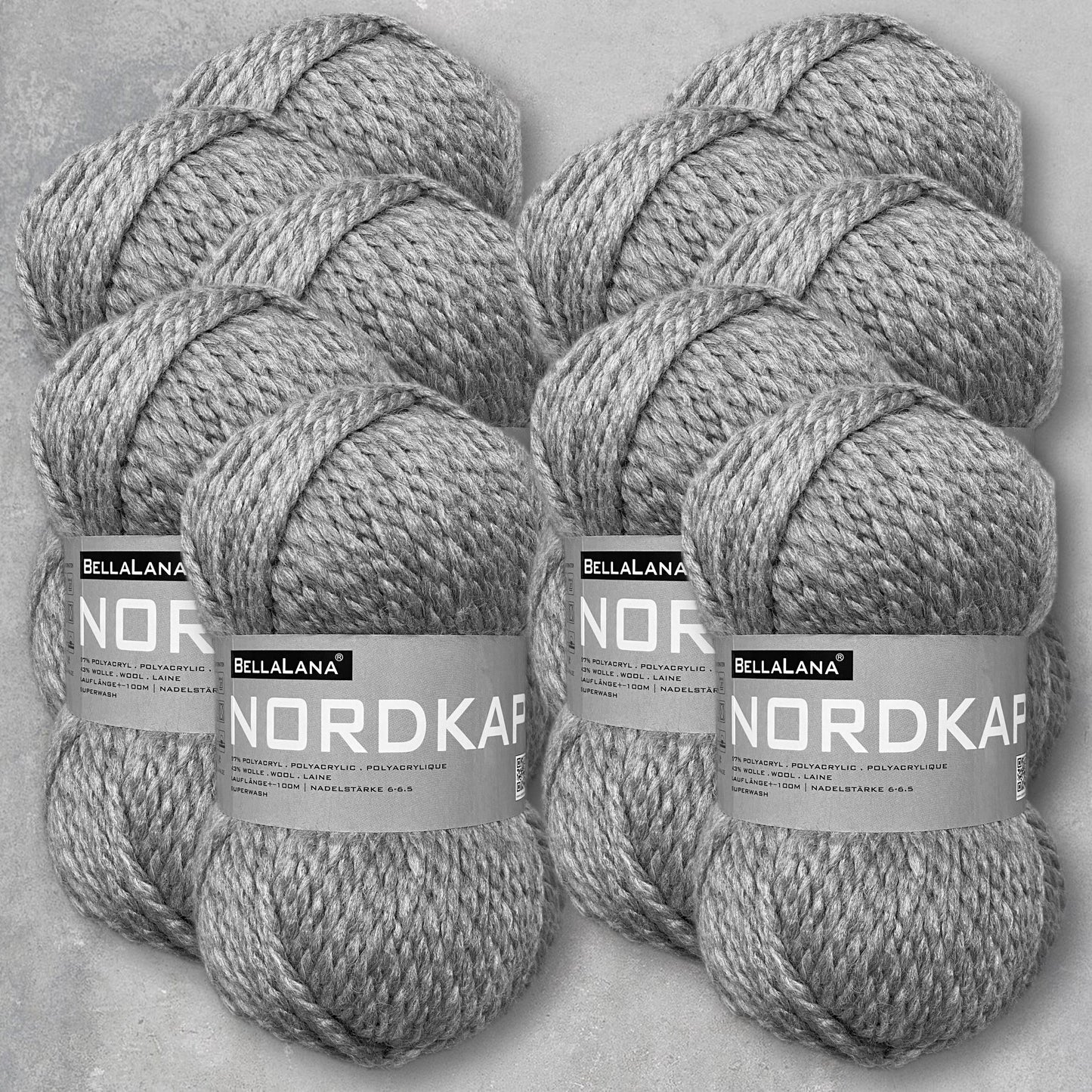 Wollpaket NORDKAP 10x 100gr. (zum Vorteilspreis)