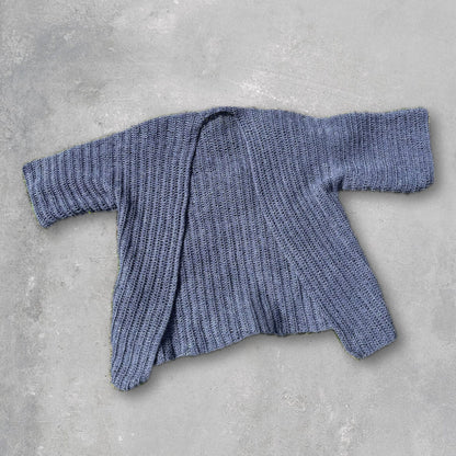 Häkel-Set BAMBOO sommerlicher Cardigan mit Kimono-Ärmeln (inkl. Häkelanleitung)