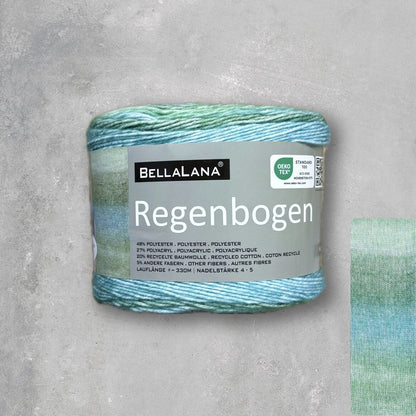 Strick-Set REGENBOGEN süßes Shirt (inkl. Strickanleitung)