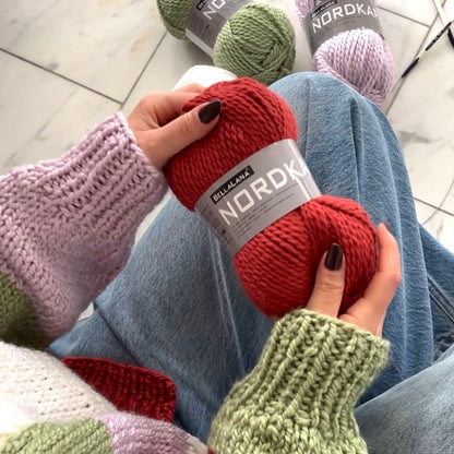 Strick-Set NORDKAP hochwertiger Cardigan (inkl. Strickanleitung)